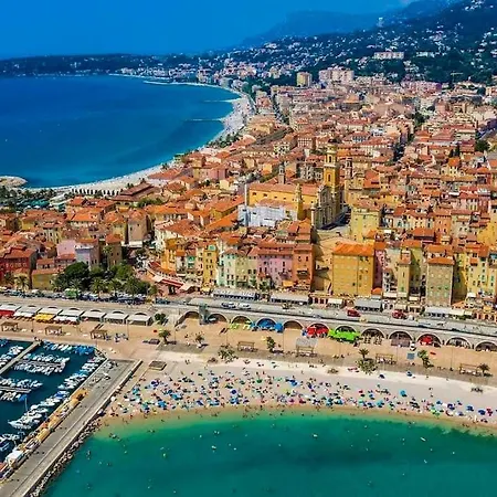 Apartment Carre D'or - Private Garage Menton